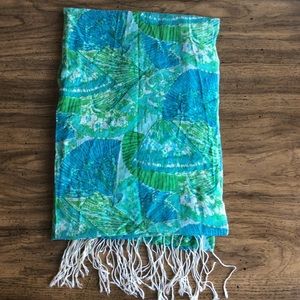 Lily Pulitzer Patterned Scarf
